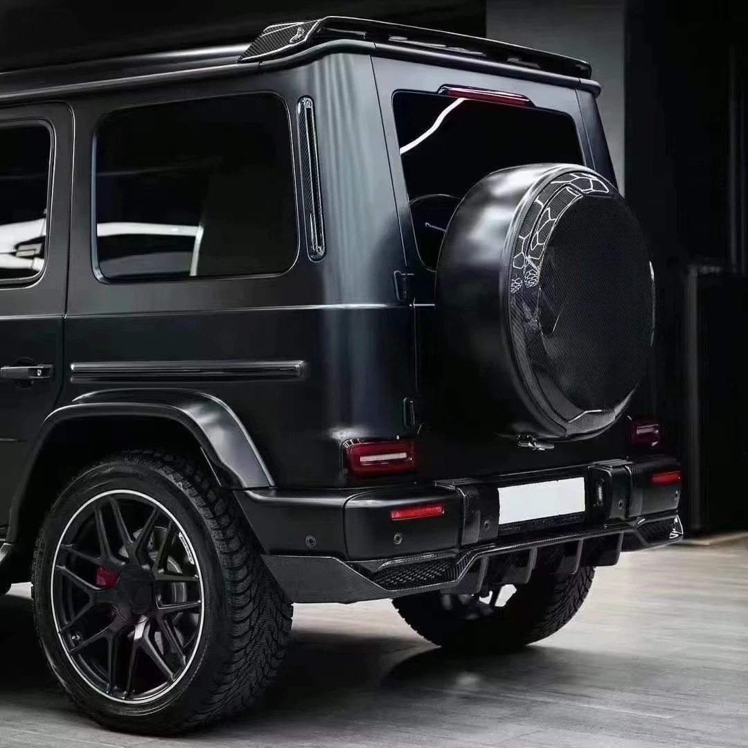 New Product G Class W464 W463a Top Style Dry Carbon Body Kit for W464 Front Bumper Rear Bumper Over Fender Rear Wing Car Kits